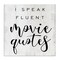Stupell Industries Fluent Movie Quotes Phrase Canvas Wall Art